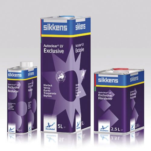 Finishing varnish - Autoclear LV Exclusive - SIKKENS - two-component /  high-resistance